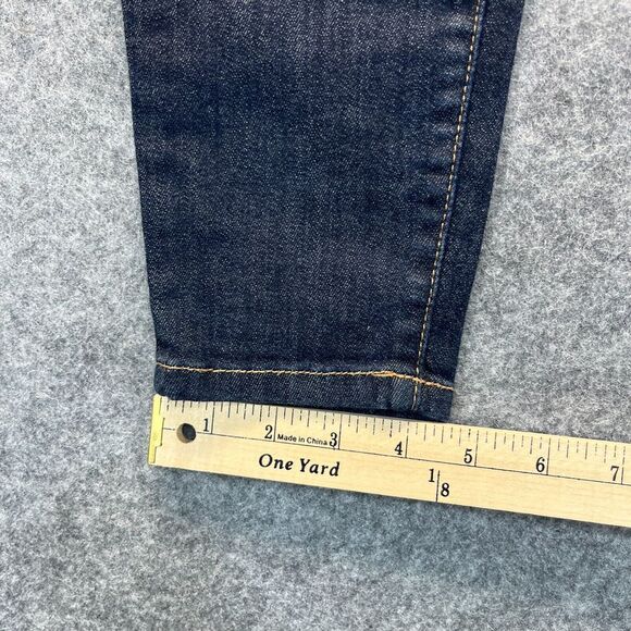 Current Elliott Jeans Women's 25 The Stiletto Skinny Ankle‎ Dark Blue High Rise - Picture 8 of 14